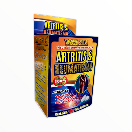artritis & reumatismo 100 tabletas 500 mg neutrinus