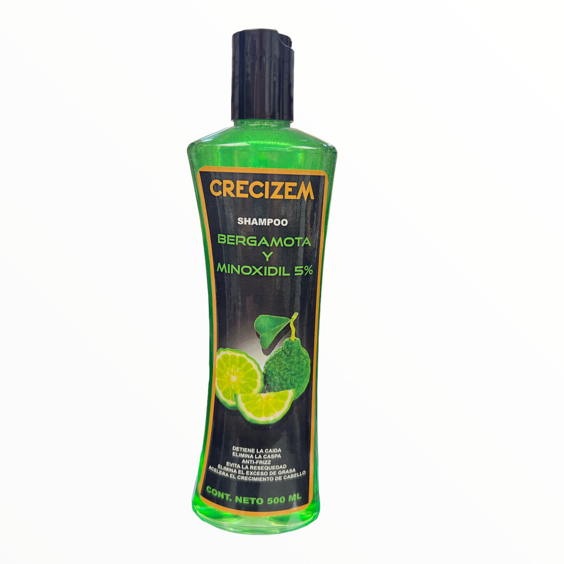 Shampoo Crecizem Bergamota y Minoxidil 5% 500 ml