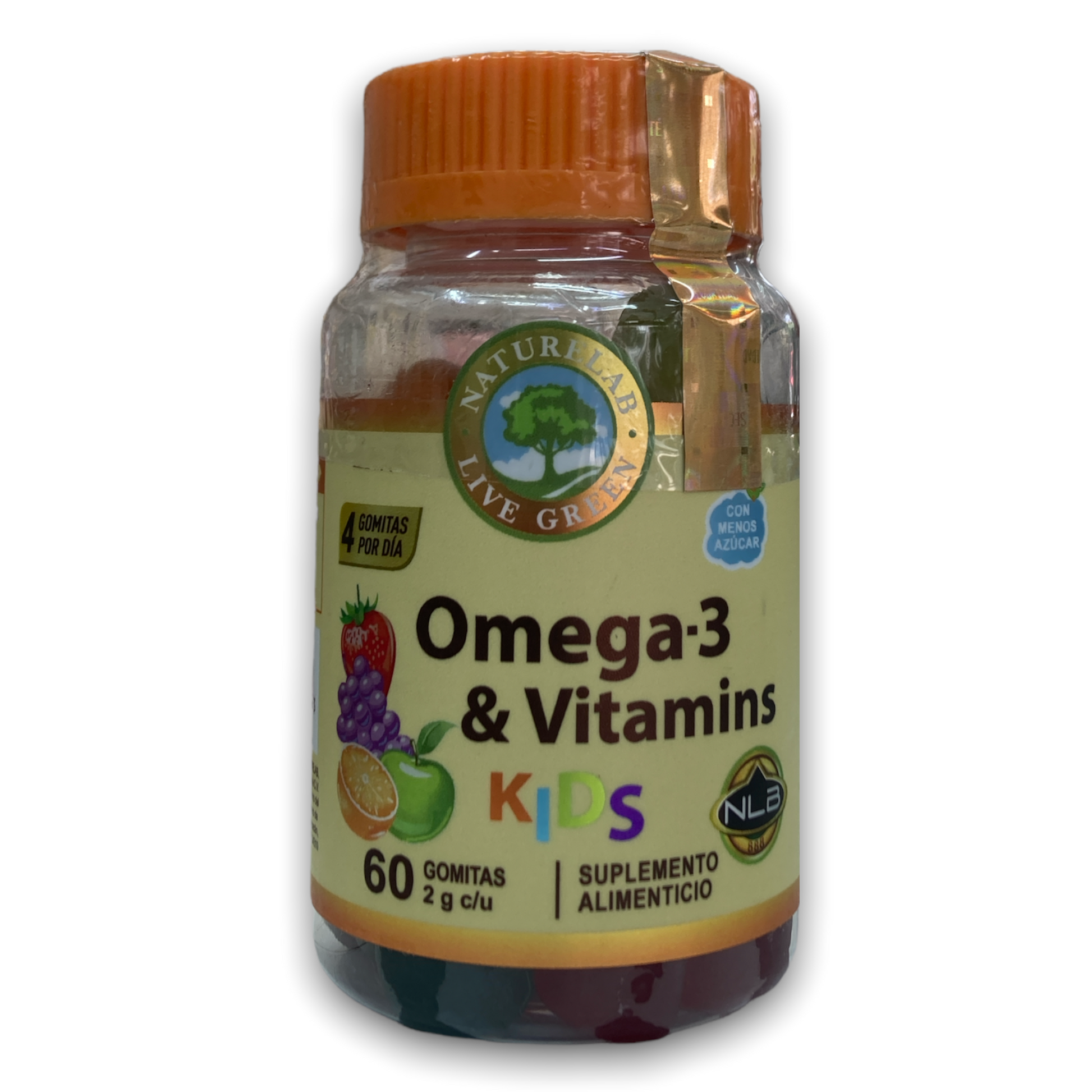 Farmacias del Ahorro, Omega 3 Kids Marca del Ahorro 60 Gomitas