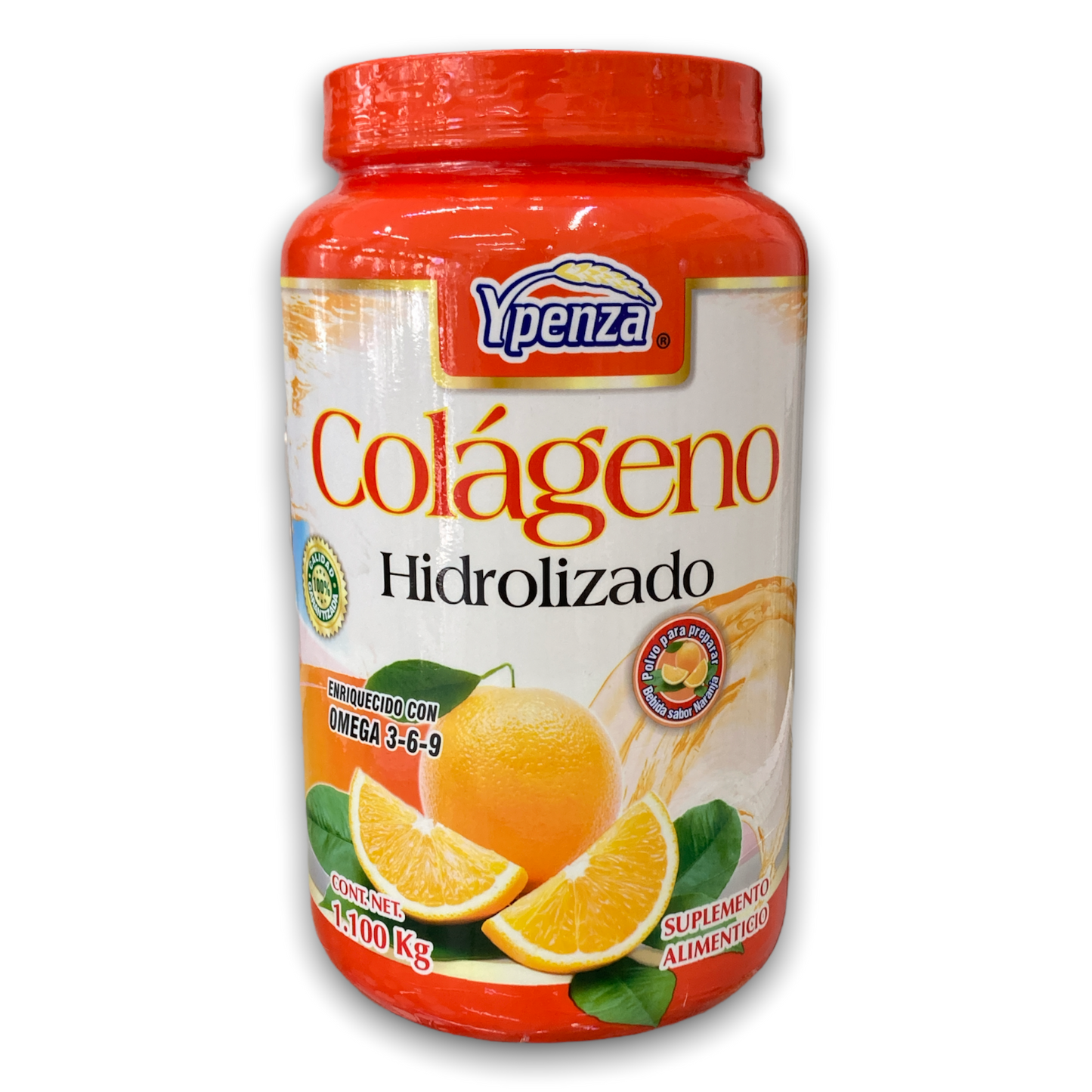 Colágeno Hidrolizado Naranja 1.1 kg Ypenza