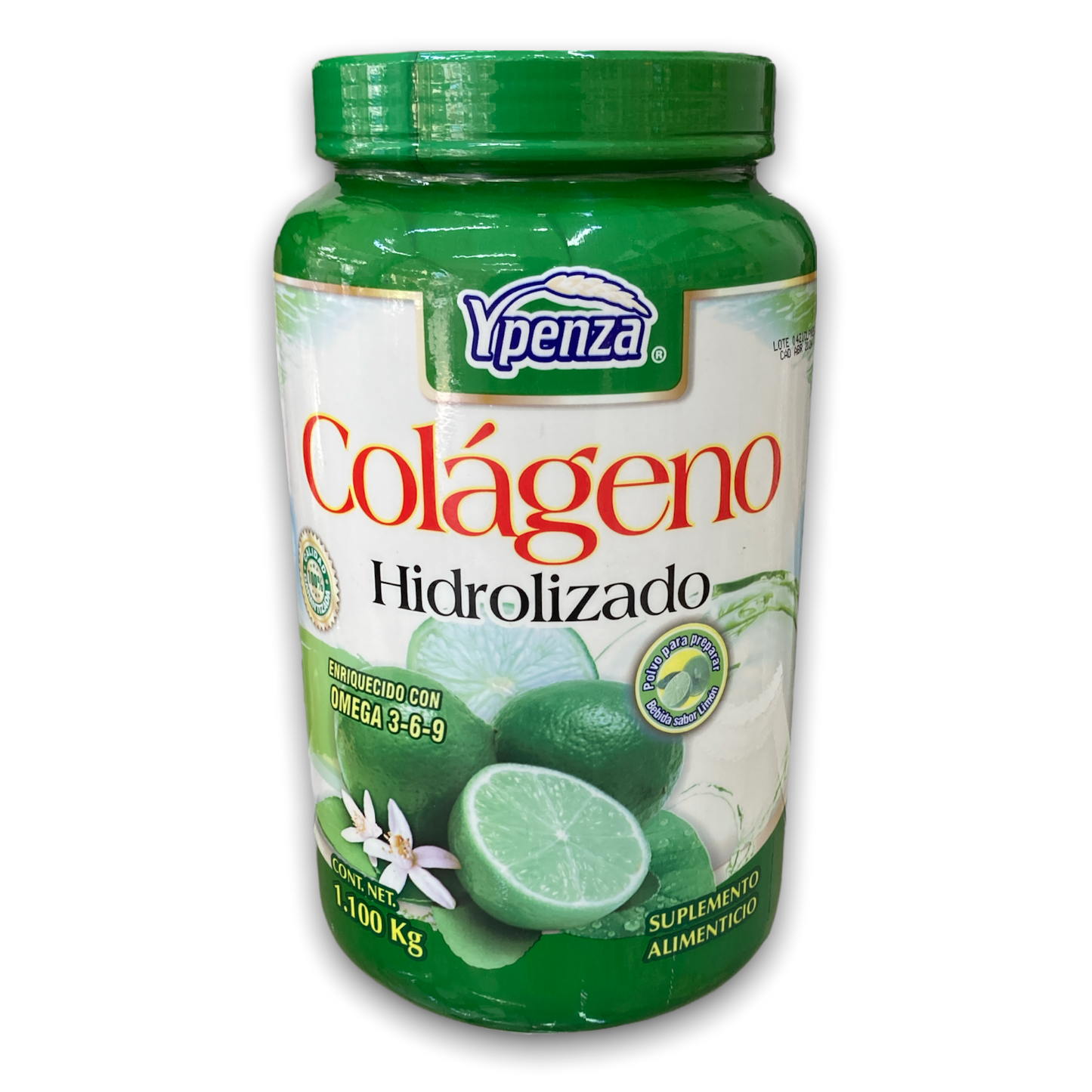 Colágeno Hidrolizado Manzana Verde 1.1 kg Ypenza