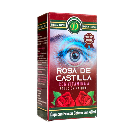 GOTAS ROSA DE CASTILLA C/ 25 ML DINA