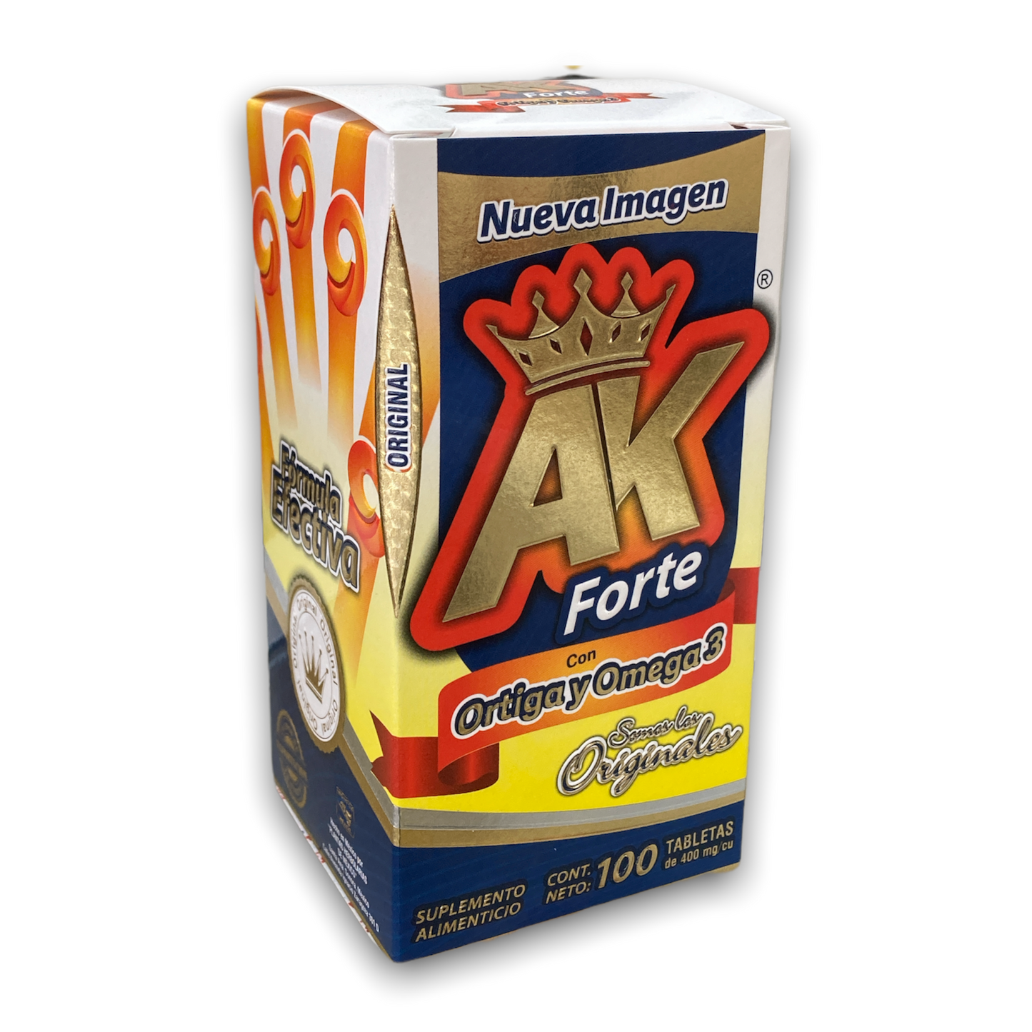AK Forte Ortiga y Omega 3 Original 100 tabletas
