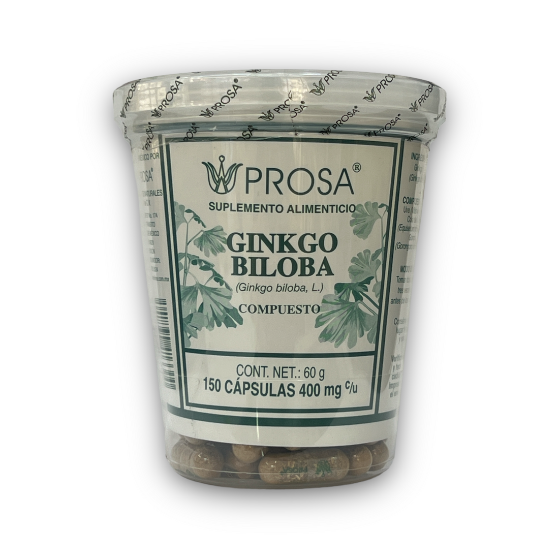 Ginko Biloba 150 cápsulas Prosa