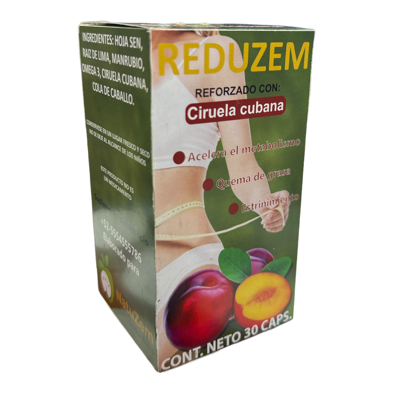 Reduzem 30 cápsulas