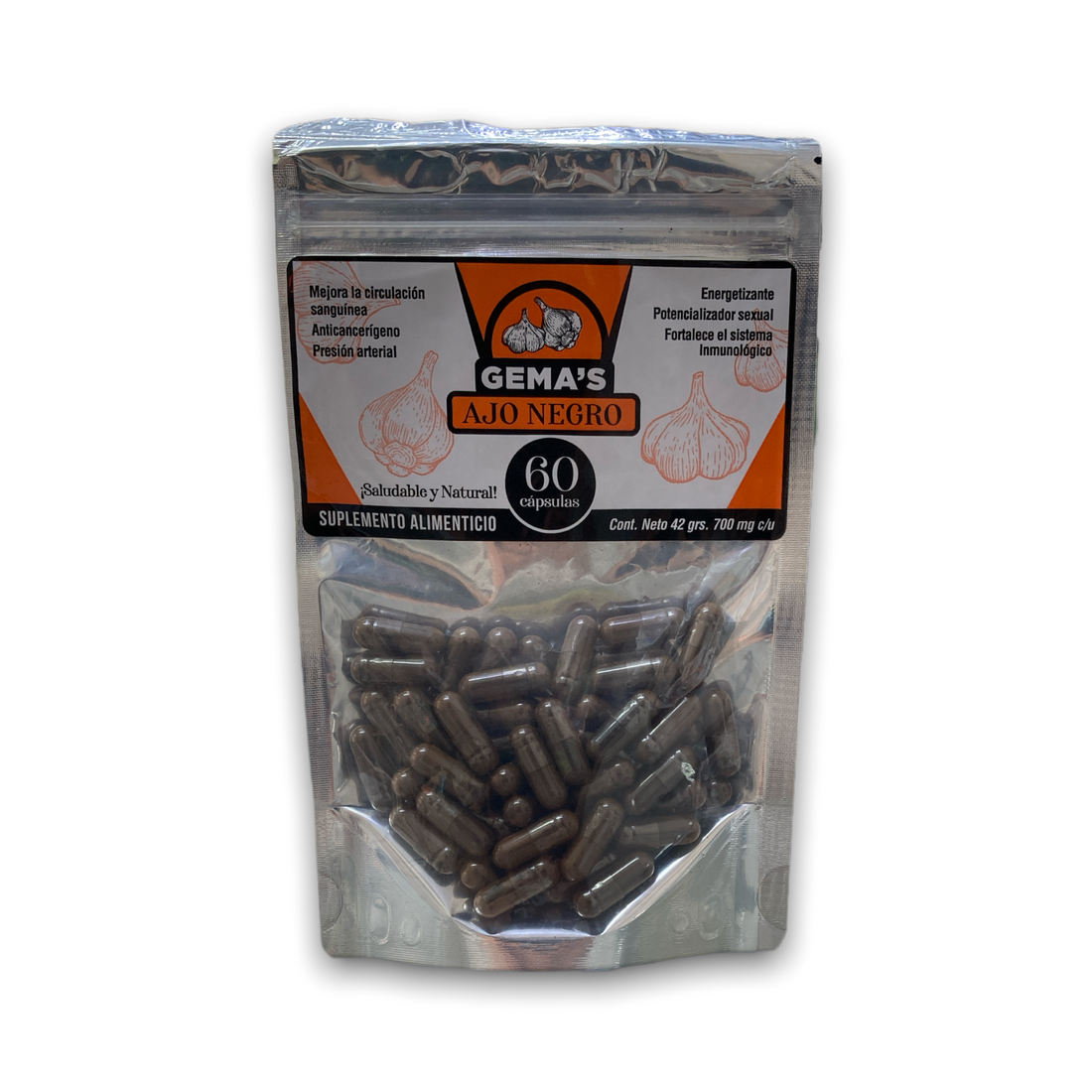 Black Garlic Gema's 60 capsules
