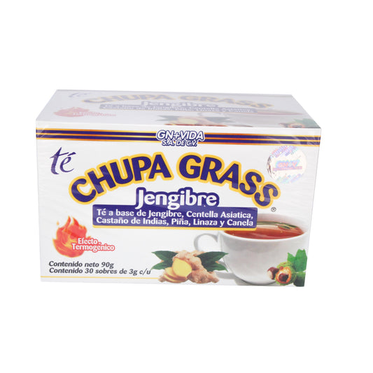 Té Chupa Grass Jengibre 30 sobres GN+Vida