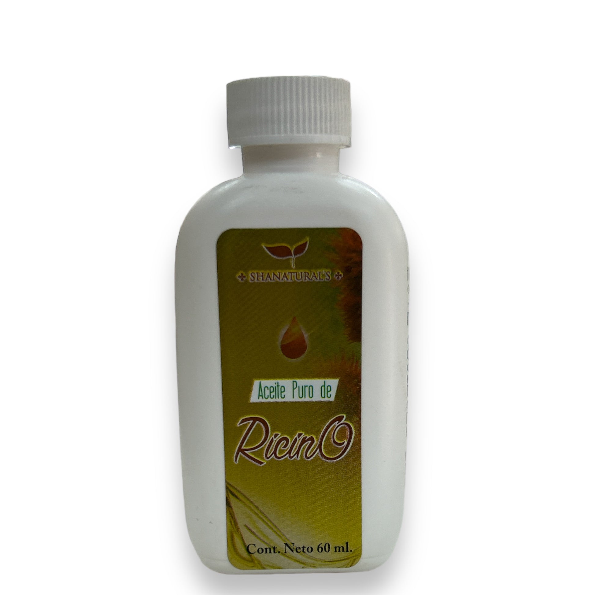 Aceite Puro de Ricino 60 ml Shanatural's