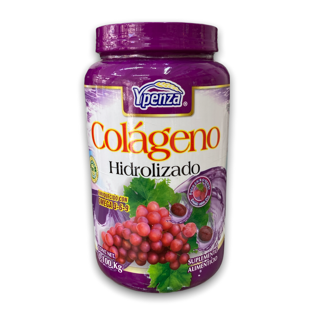 Colágeno Hidrolizado Uva 1.1 kg Ypenza