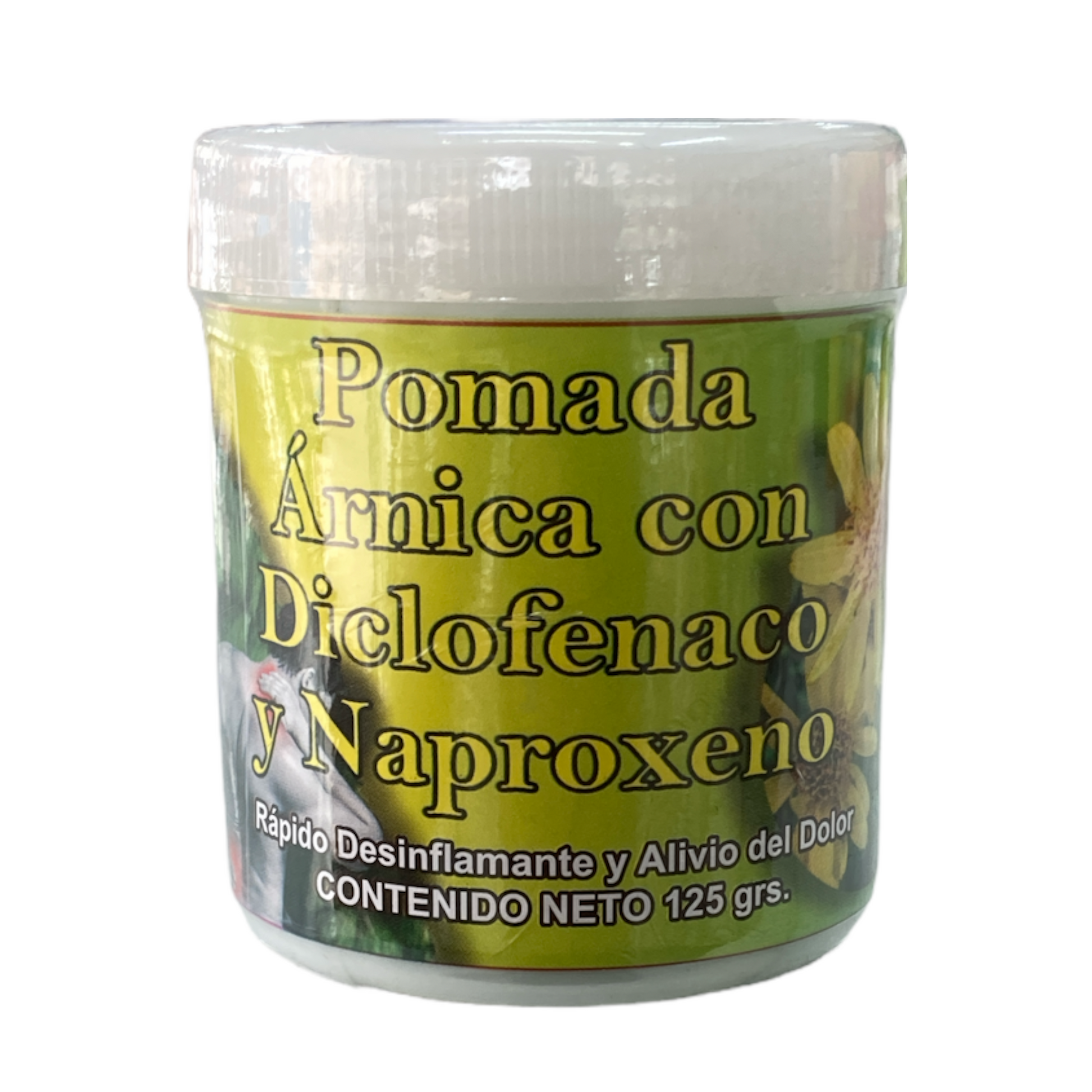 Pomada Árnica con Diclofenaco y Naproxeno 125 g