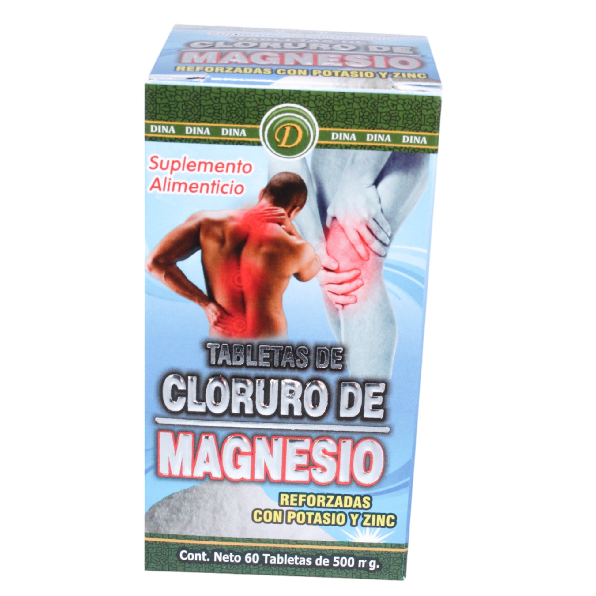 Cloruro de Magnesio 60 tabletas Dina