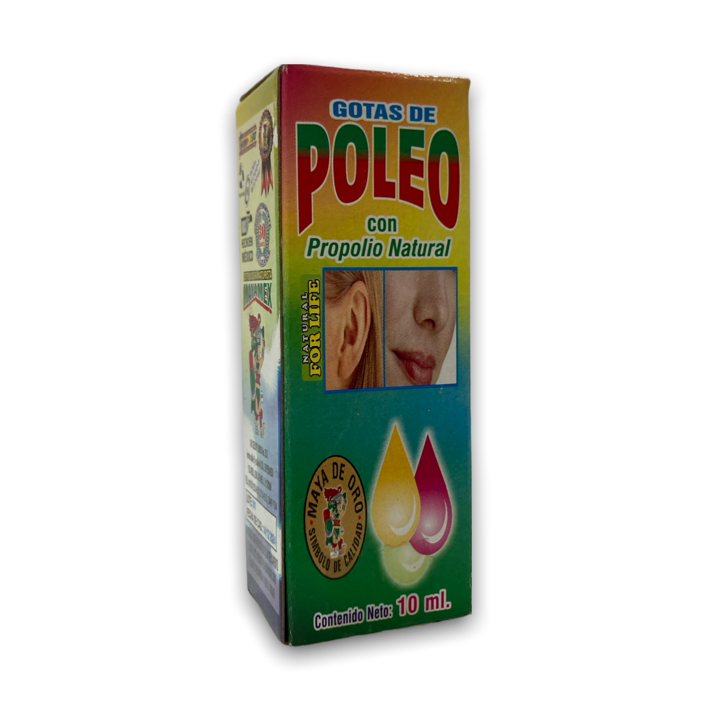 GOTAS DE POLEO CON PROPOLIO NATURAL C/10 ML MAYAMEX