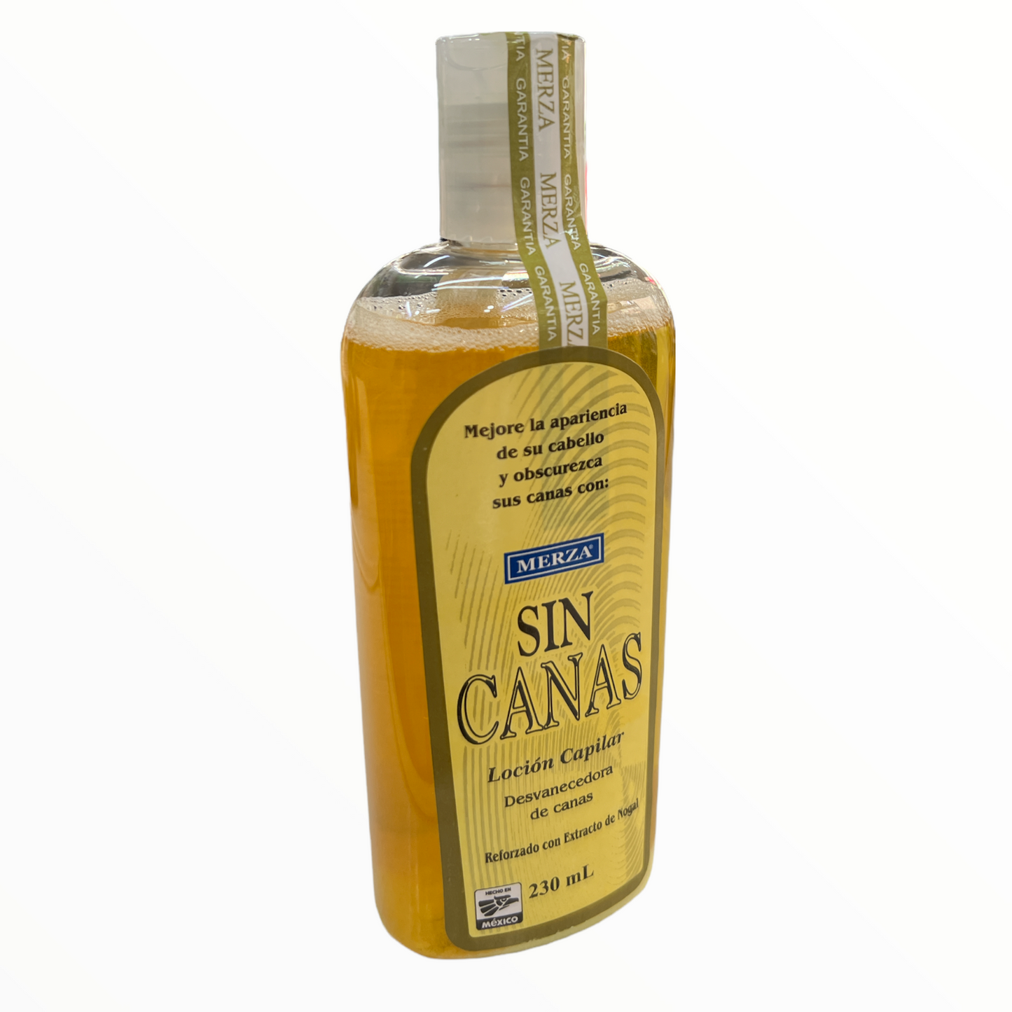 LOCION CAPILAR SIN CANAS C/ 230 ML MERZA