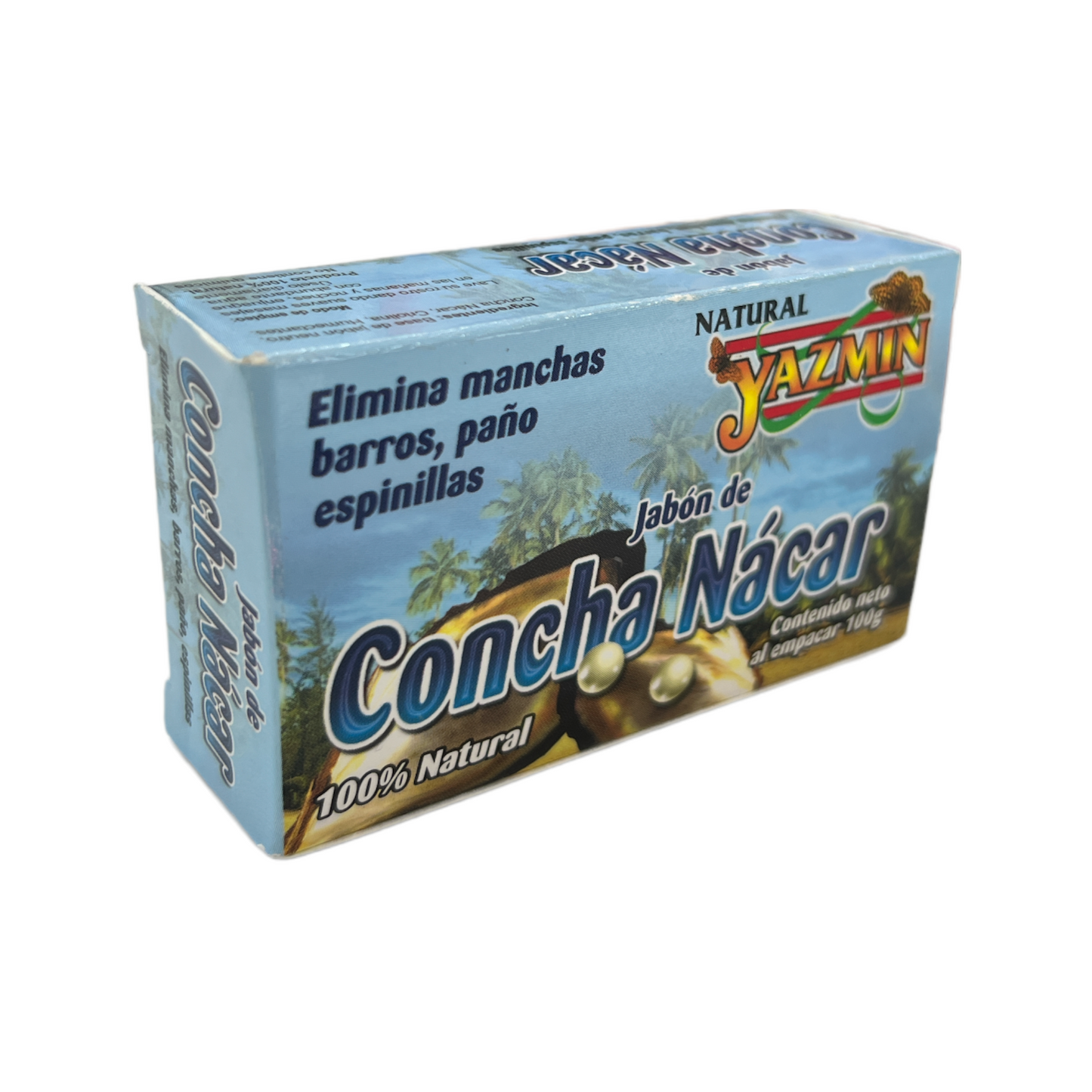 Jabón de Concha Nácar 100 g Yazmin