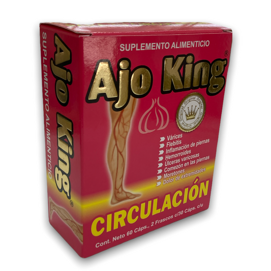 Ajo King Circulación 60 cápsulas Omega Nutrition