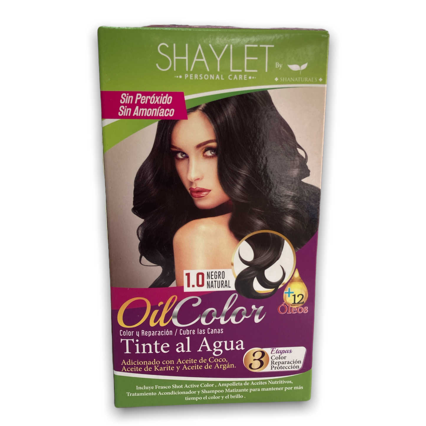 Tinte Shaylet 1.0 Negro Natural Shanatural's