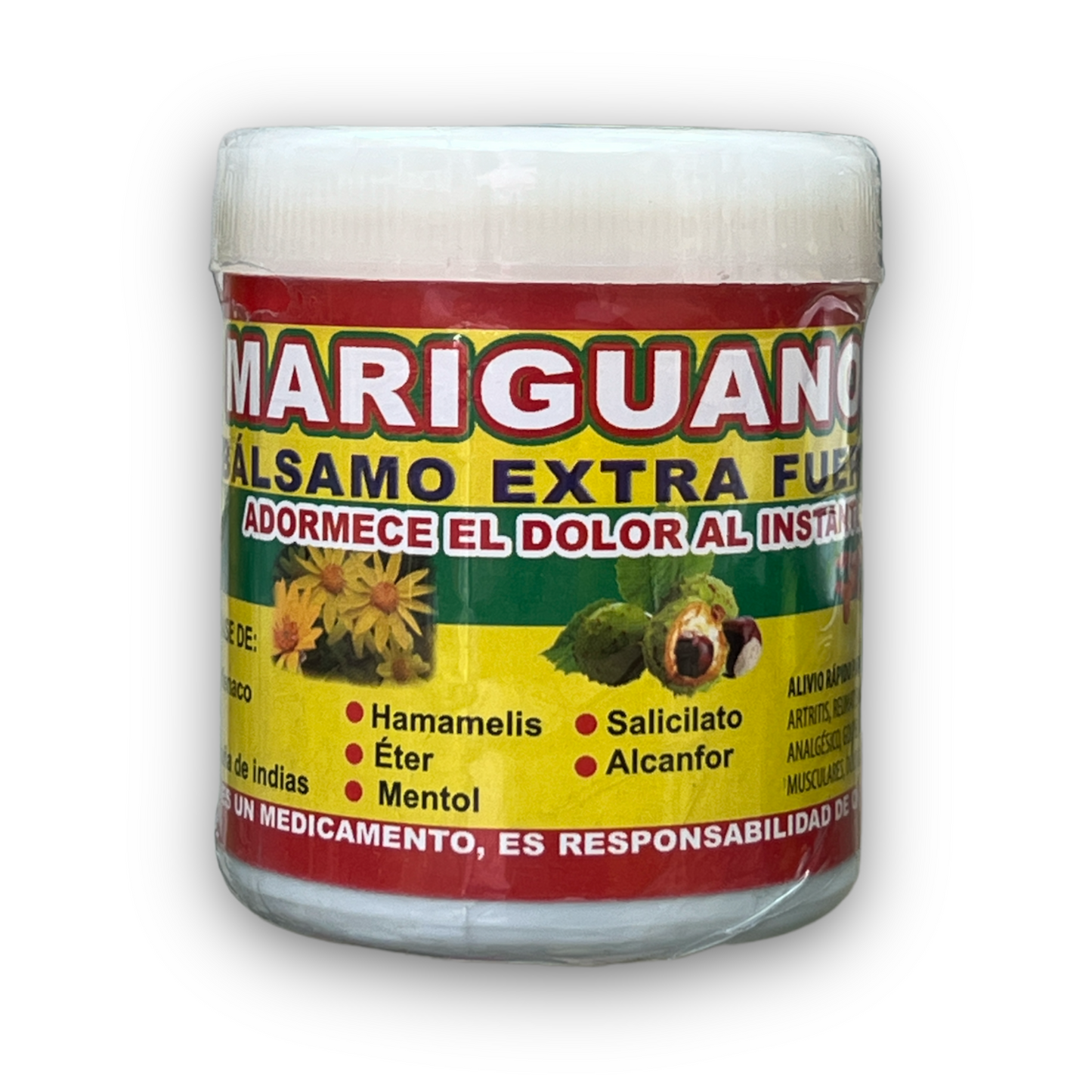 Mariguanol Bálsamo Extra Fuerte 125 g