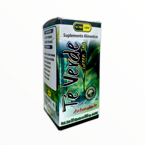 Té Verde 60 cápsulas Nutri Life