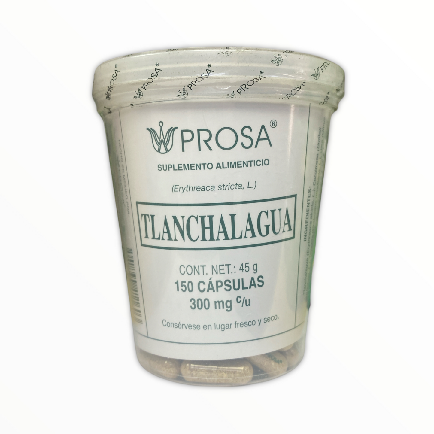 Tlanchalagua 150 cápsulas Prosa