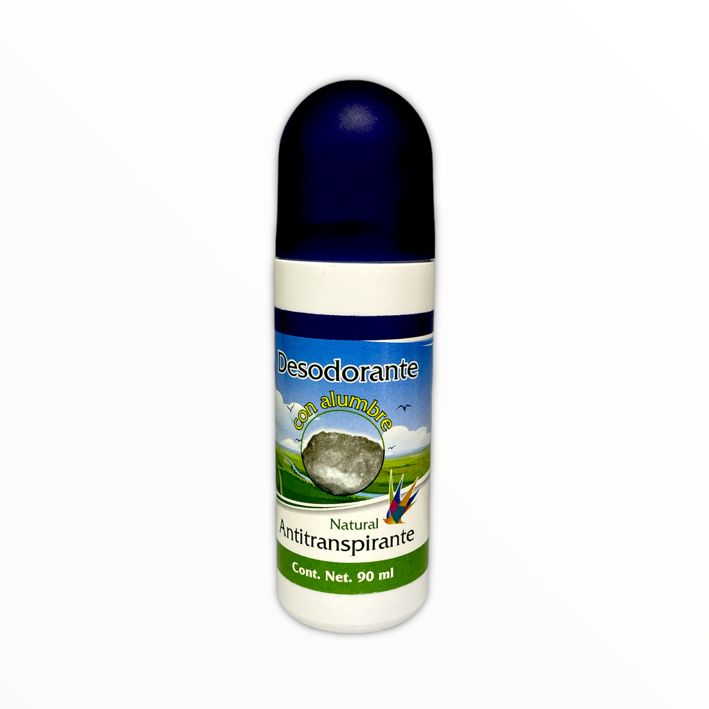 Desodorante Natural con Alumbre 90 ml HM Natural