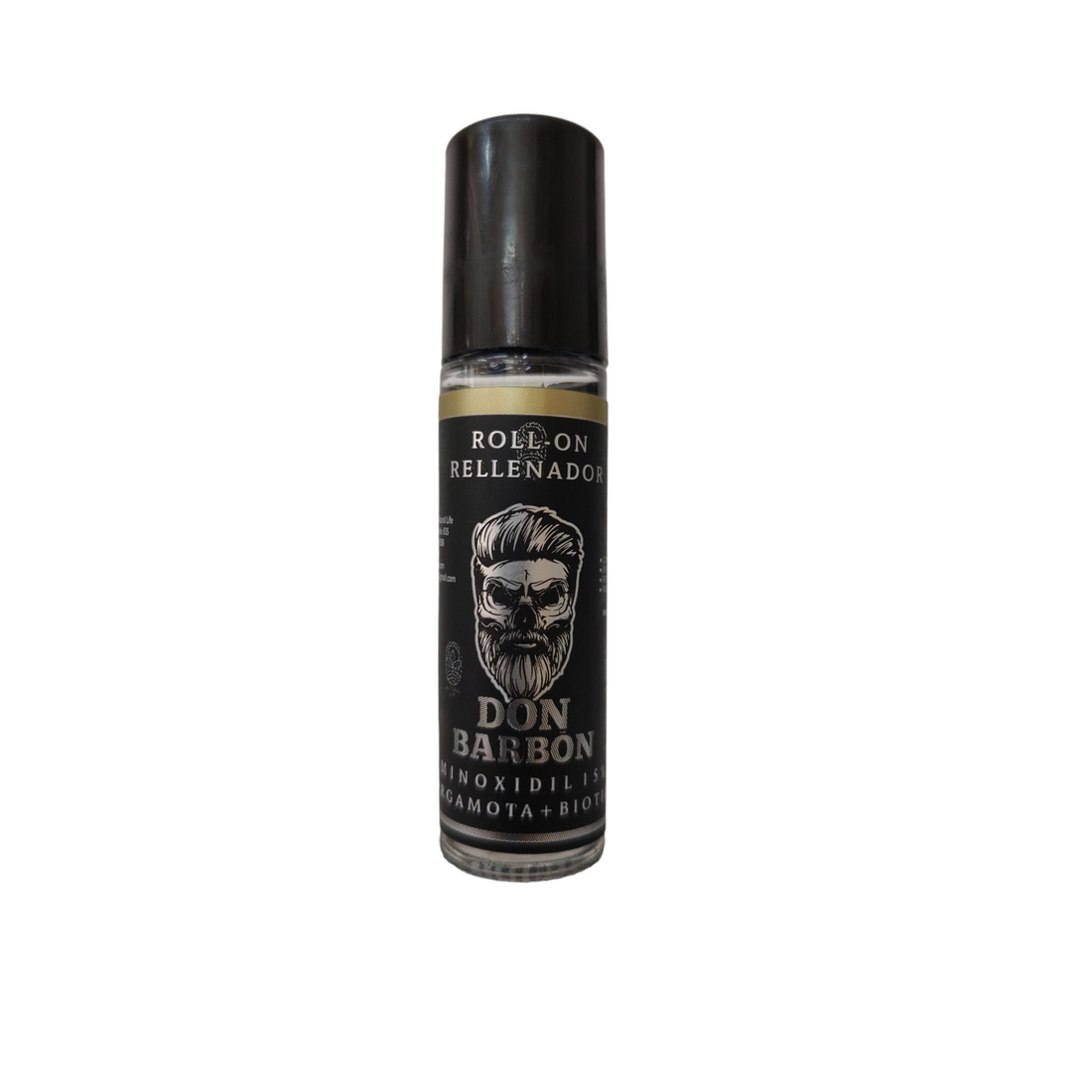 Roll-On Rellenador Minoxidil 15% 10 ml Don Barbón